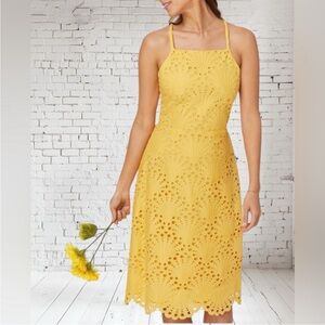 Andie Yellow Midi Dress